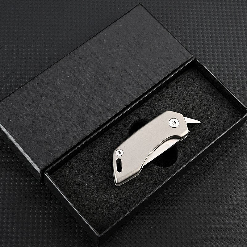 Portable Mini Titanium Pocket Knife Tool - Fesara