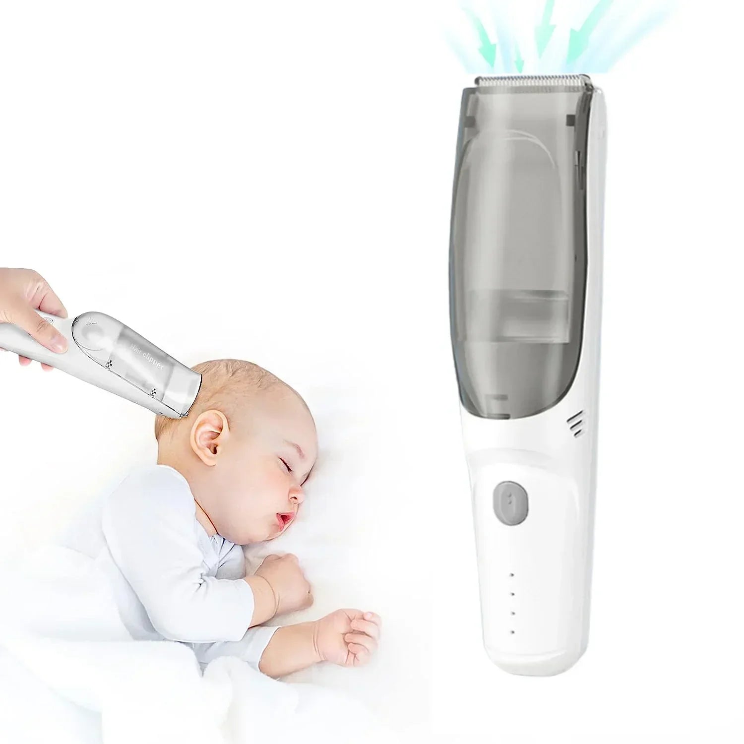Quiet Kids Hair Clipper Trimmer Set - Fesara