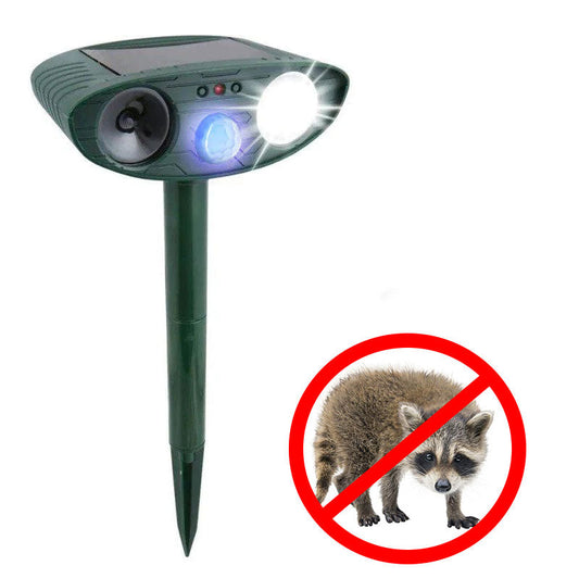 Outdoor Pest Repeller Solar Powered Rodent Deterrent - Fesara