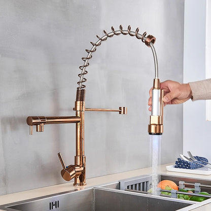 Dual Function Kitchen Sink Faucet