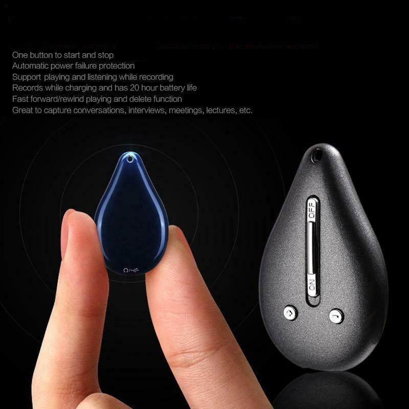 Small Digital Voice Recorder Keychain