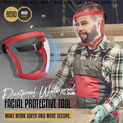 Clear Full Face Mask with Fog Free Protection