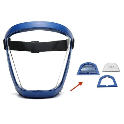 Clear Full Face Mask with Fog Free Protection