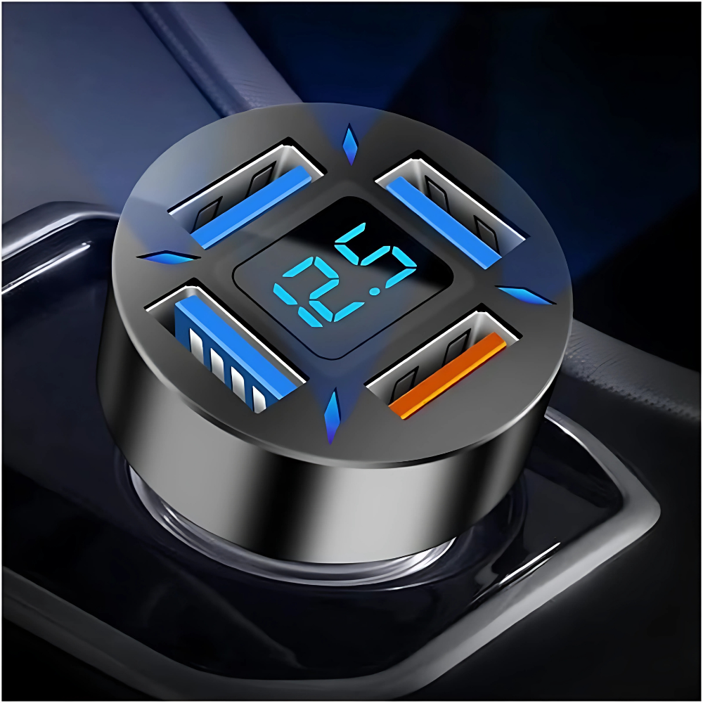 VoltCharge | Powerful Compact Dual USB Car Charger Adapter 1