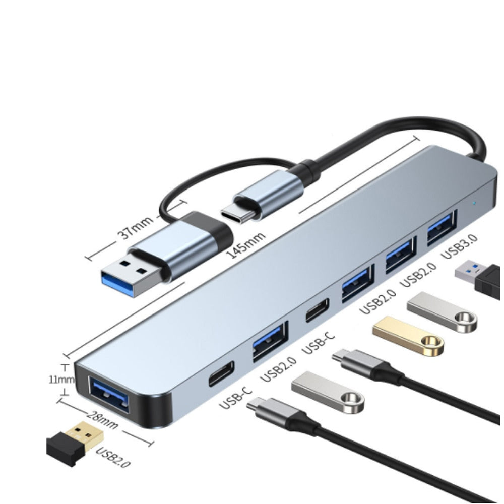 VortexHub | Versatile Compact USB-C Hub with 4K HDMI and Fast Charging 3