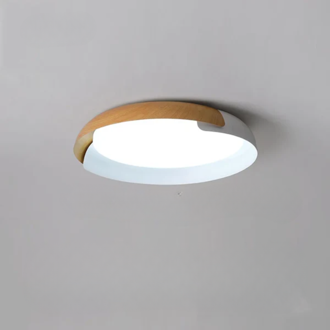 Rustic Wood Bedroom Ceiling Light