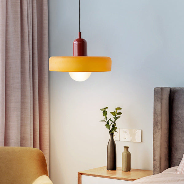 Colorful Glass Drop Ceiling Light Fixture