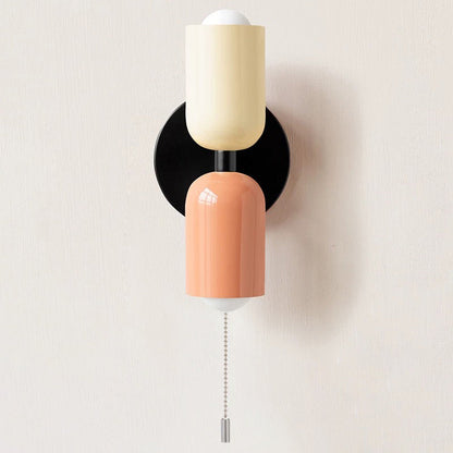 Contemporary Dual Head Wall Lamp