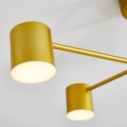 Stylish 6-Light Adjustable Ceiling Fixture