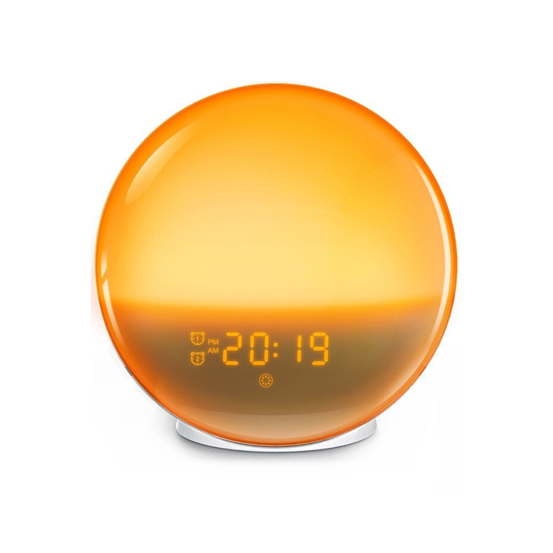 Wake Up Light Alarm Clock with Sunrise Simulation - Fesara