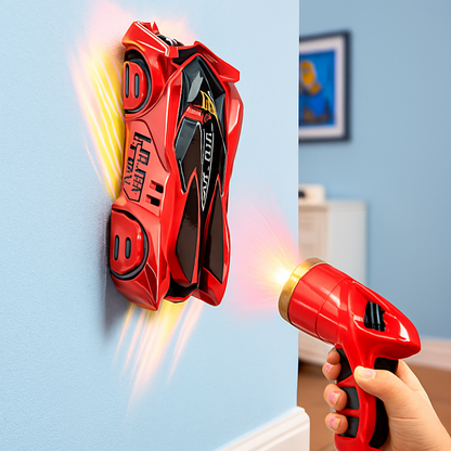 Fast RC Wall Crawler Car with LED Lights and Remote