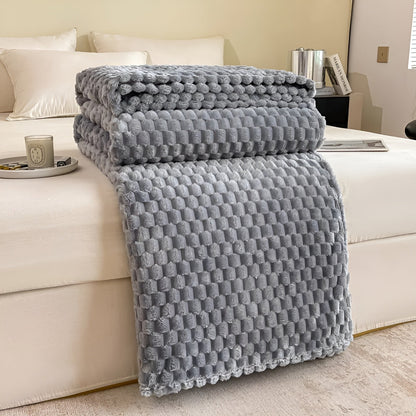 Soft Plush Fleece Blanket for Cozy Warmth