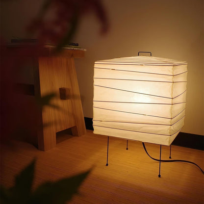 Warm Tone Paper Table Lamp
