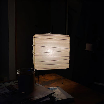 Warm Tone Paper Table Lamp