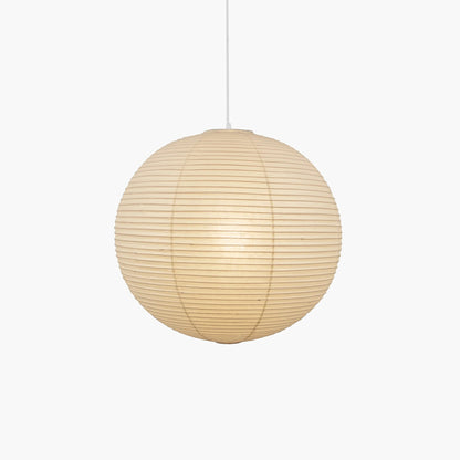 Unique Paper Globe Pendant Lamp 1-Light