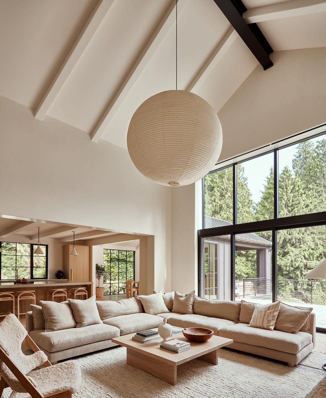 Unique Paper Globe Pendant Lamp 1-Light