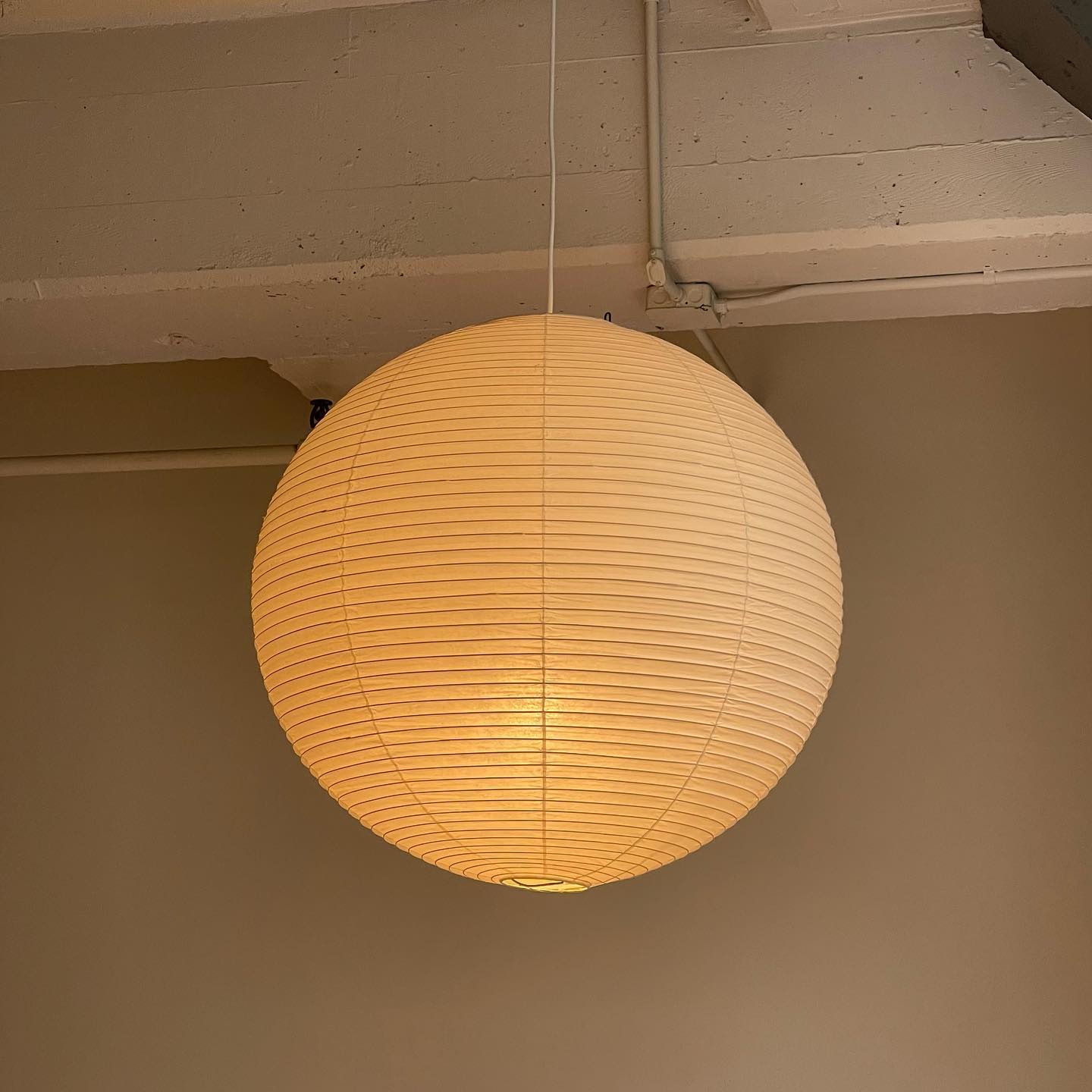 Unique Paper Globe Pendant Lamp 1-Light