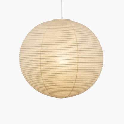 Unique Paper Globe Pendant Lamp 1-Light