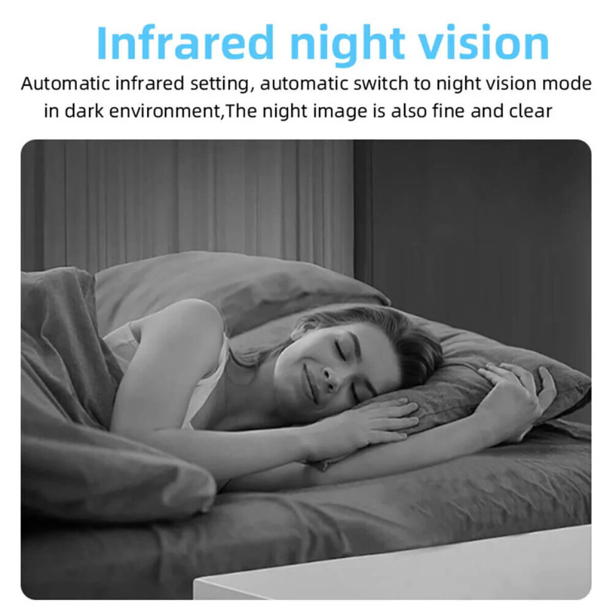 Compact Outdoor Wi-Fi Camera HD 1080P Night Vision