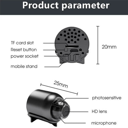 Compact Outdoor Wi-Fi Camera HD 1080P Night Vision