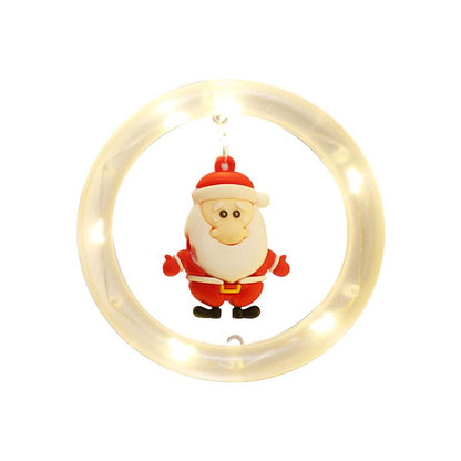 Festive Holiday Window String Lights