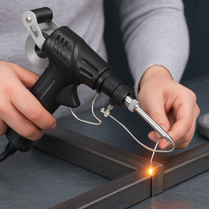 Portable Electric Soldering Iron for Precise Metal Fixing - Fesara