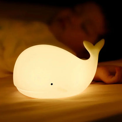 Kids Friendly Whale Nightlight - Fesara