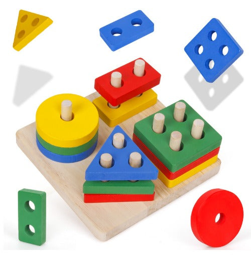 Colorful Kids Building Blocks Set - Fesara