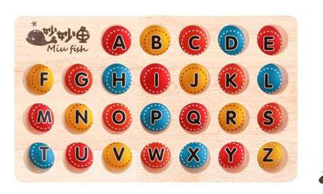 Fun Educational Wooden Fishing Game for Kids