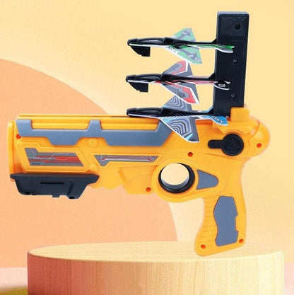 Action Toy Plane with Glider and Launcher for Kids