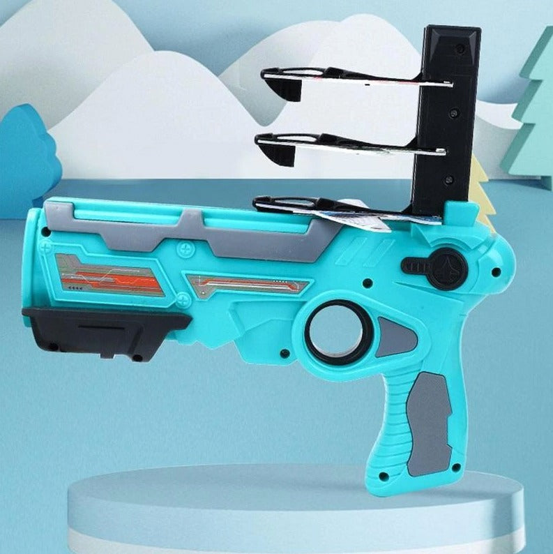 Action Toy Plane with Glider and Launcher for Kids - Fesara