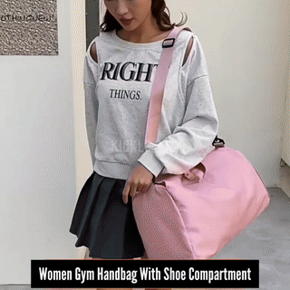 Fesara | Ladies Fitness Bag With Sneaker Pocket