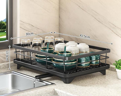 Compact Folding Dish Rack