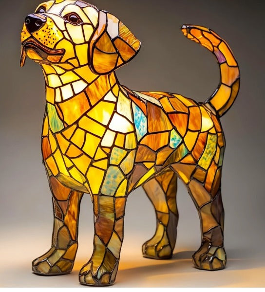 Heartwarming Dog Memorial Lamp