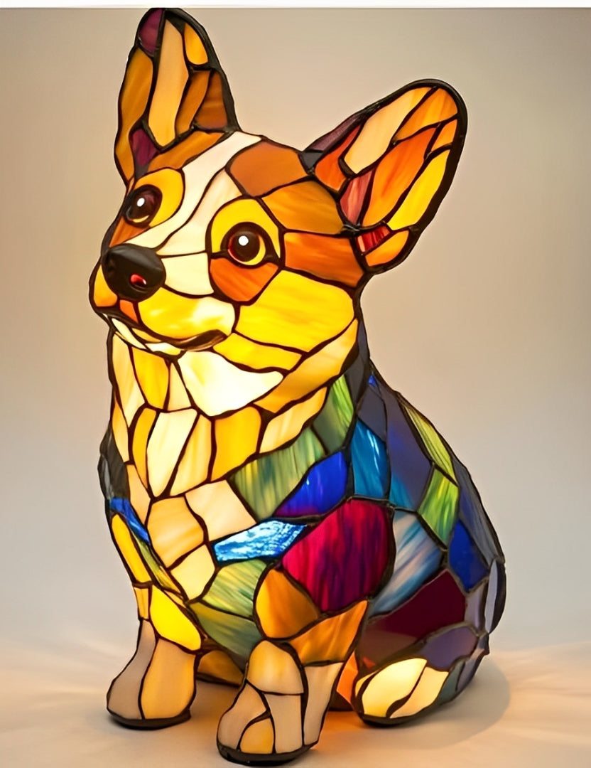 Heartwarming Dog Memorial Lamp