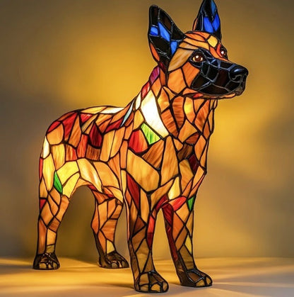 Heartwarming Dog Memorial Lamp