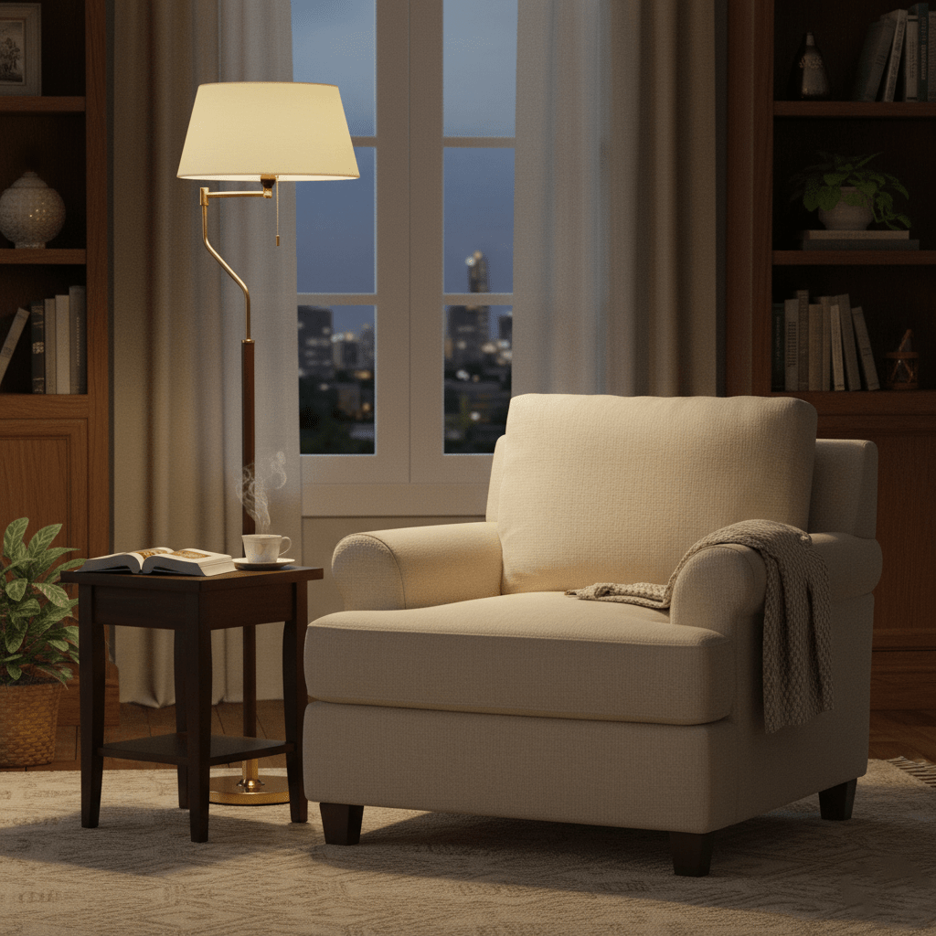 Whetos | Minimal Floor Lamp with Clean Cylindrical Shape 5