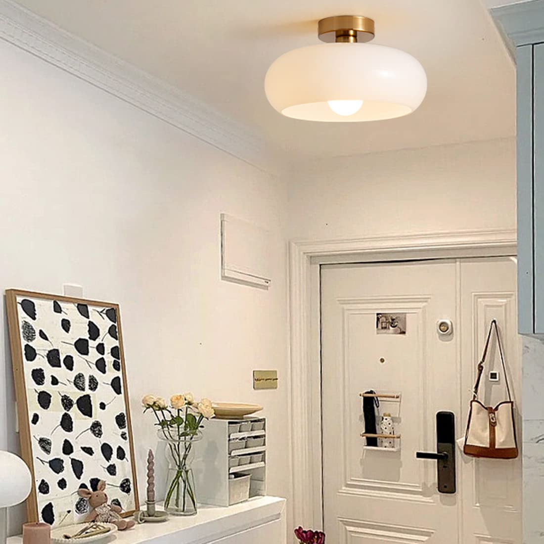 Classic Circular Overhead Lighting Fixture