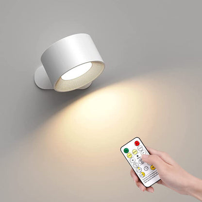 Bright Wireless LED Wall Lamp with Remote - Fesara
