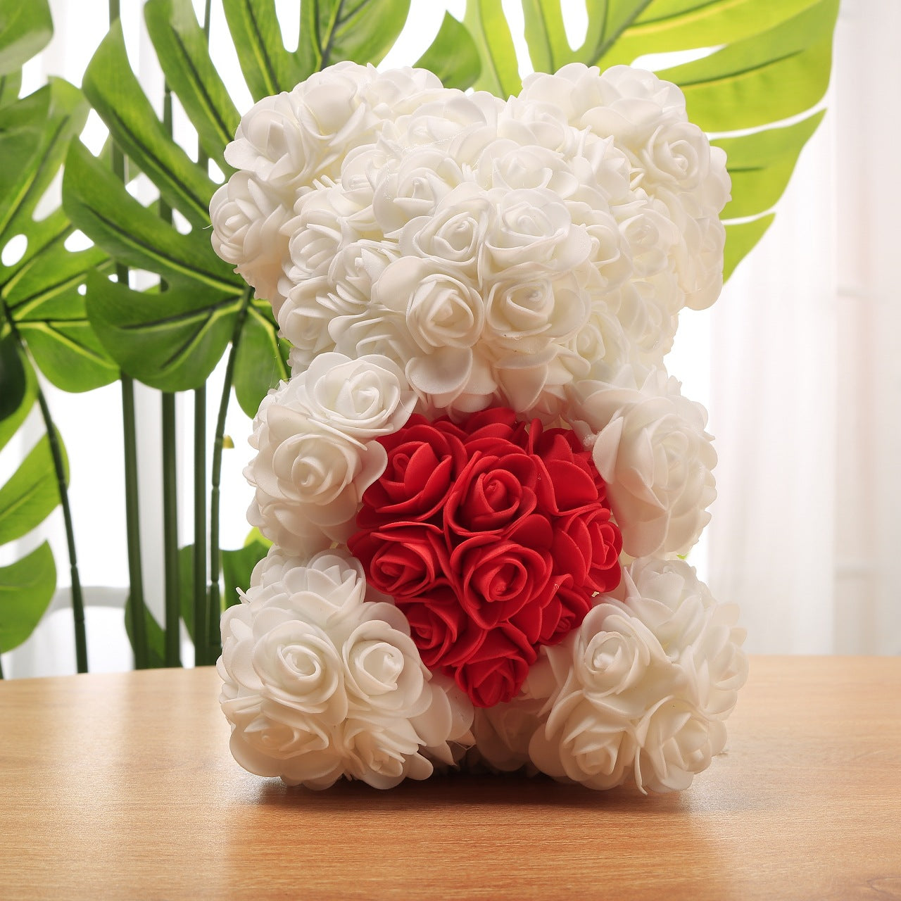 Lovely Pink Teddy Flower Arrangement
