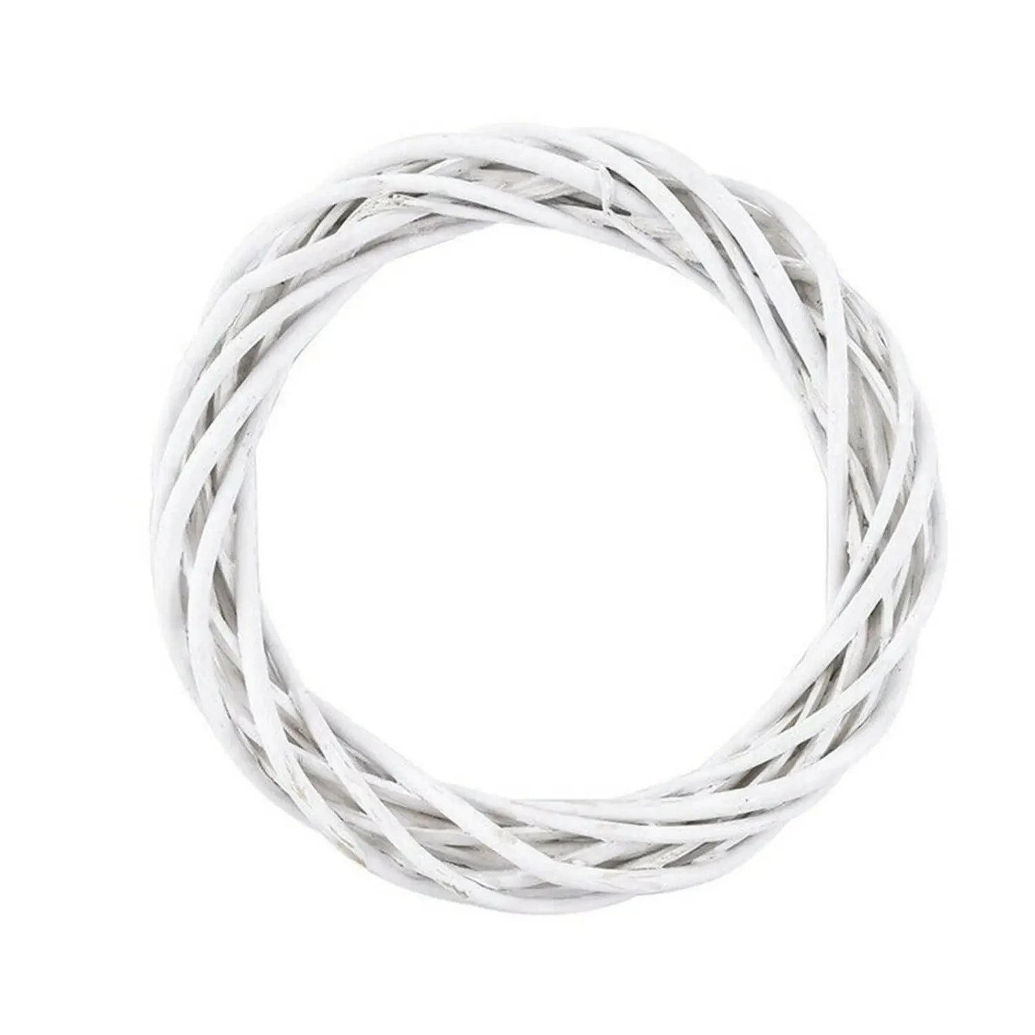 White Wonder | Luxury Rattan Wreath for Christmas 4