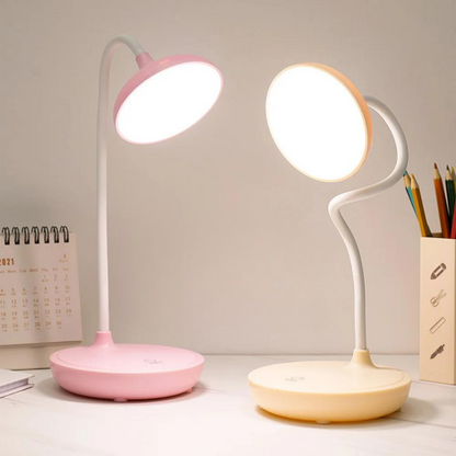 Compact Circular USB Desk Light Lamp