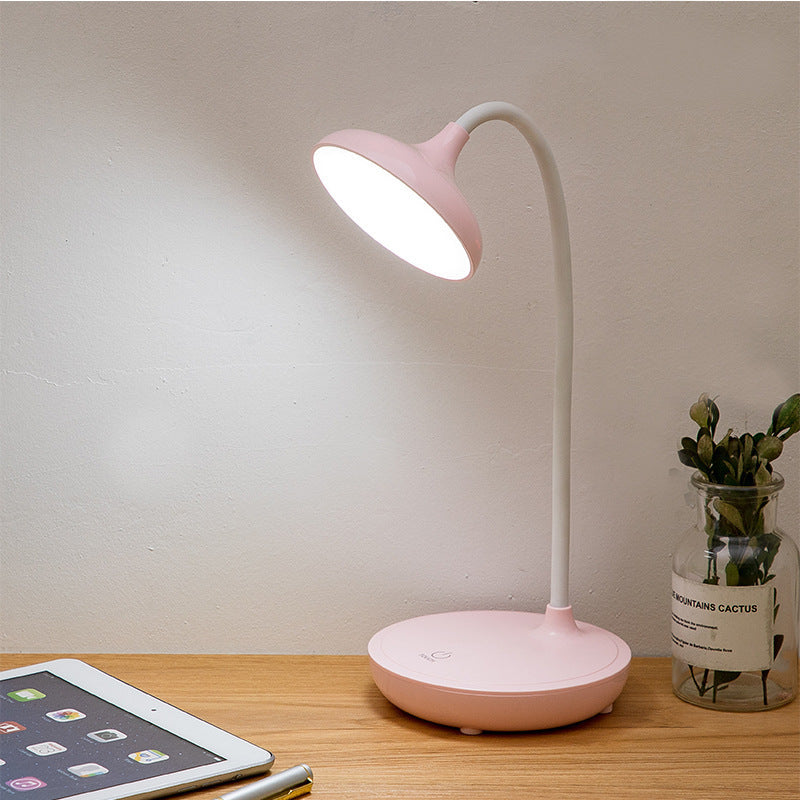 Compact Circular USB Desk Light Lamp