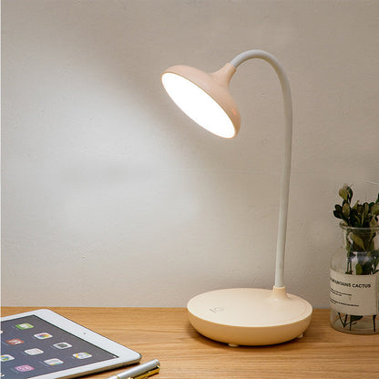 Compact Circular USB Desk Light Lamp