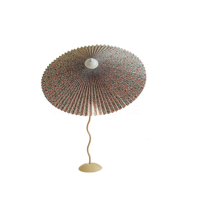 Stylish Table Lamp with Soft Folded Shade