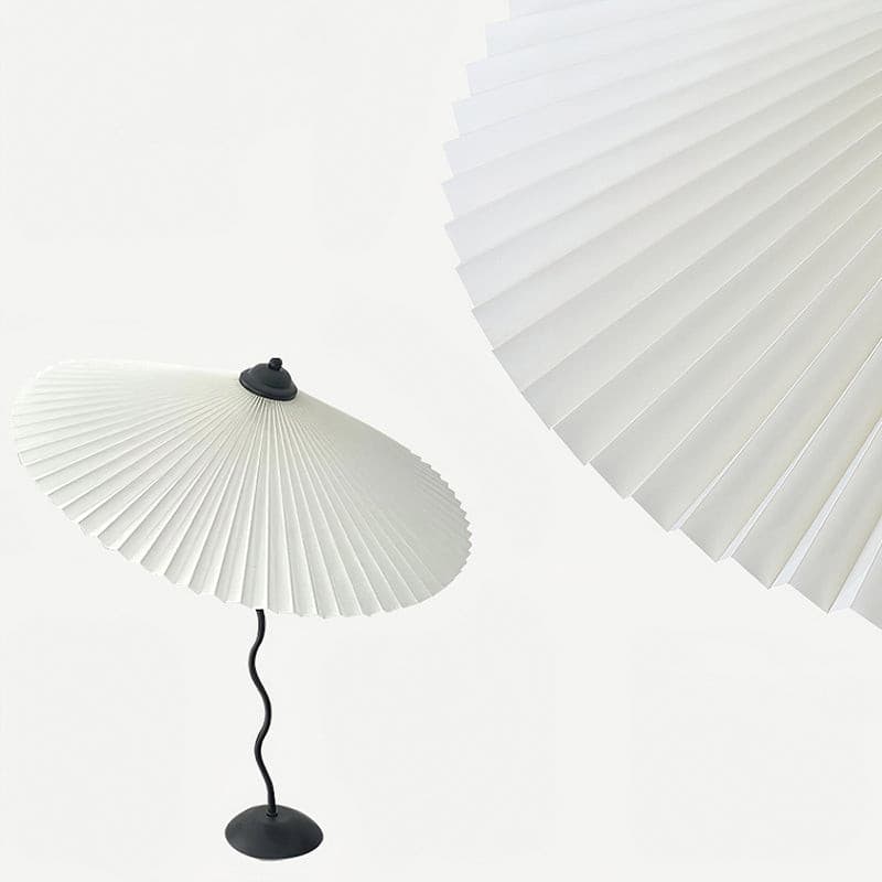 Stylish Table Lamp with Soft Folded Shade