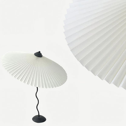 Stylish Table Lamp with Soft Folded Shade