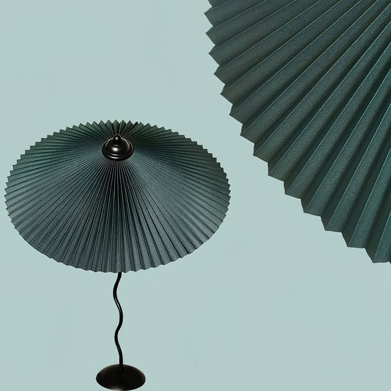 Stylish Table Lamp with Soft Folded Shade