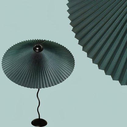 Stylish Table Lamp with Soft Folded Shade