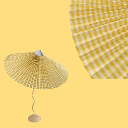 Stylish Table Lamp with Soft Folded Shade